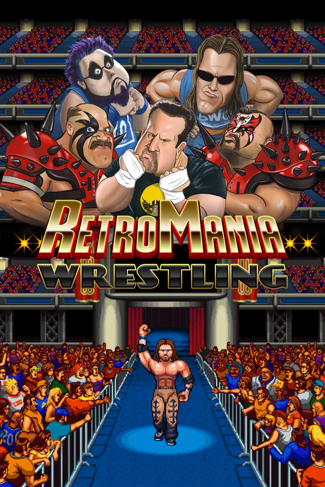 Copertina di RetroMania Wrestling