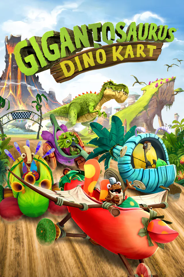 Copertina di Gigantosaurus: Dino Kart