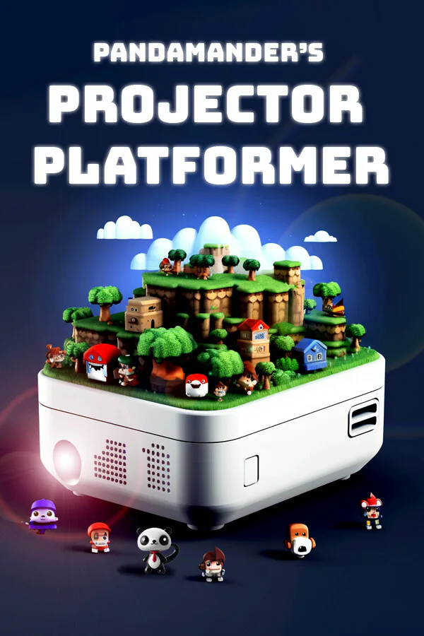 Copertina di Pandamander's Projector Platformer