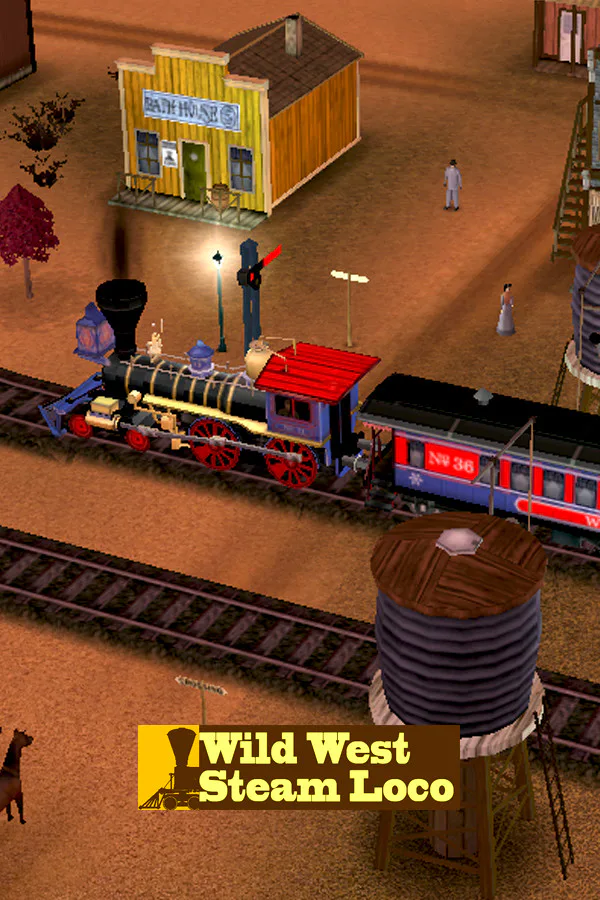 Copertina di Wild West Steam Loco