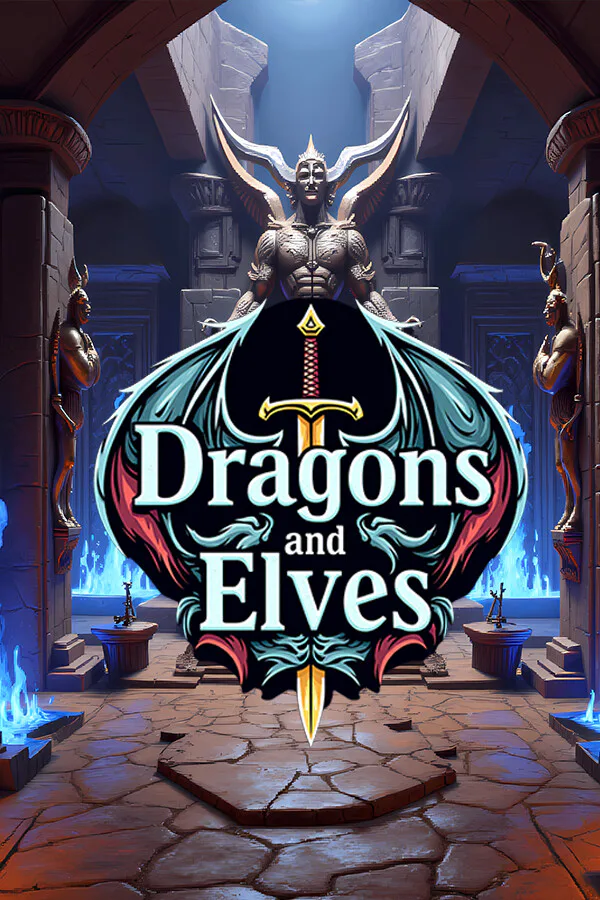 Copertina di 龙与精灵 Dragons and elves