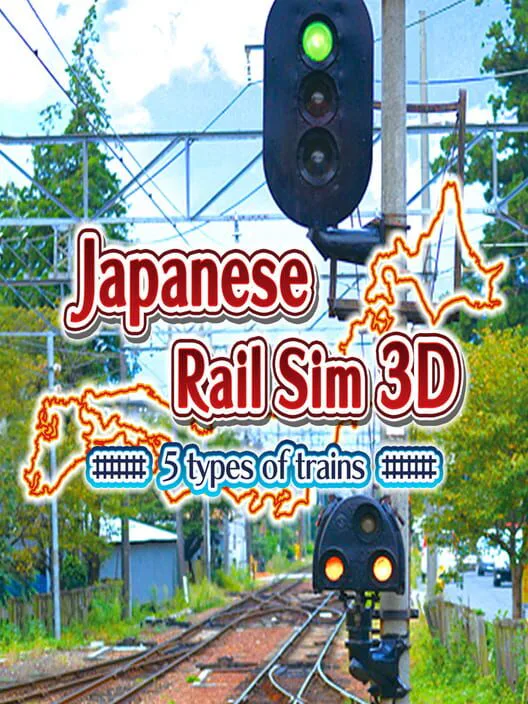 Copertina di Japanese Rail Sim 3D 5 types of trains