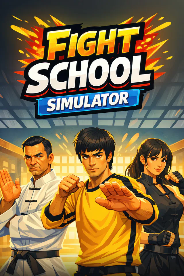 Copertina di Fight School Simulator