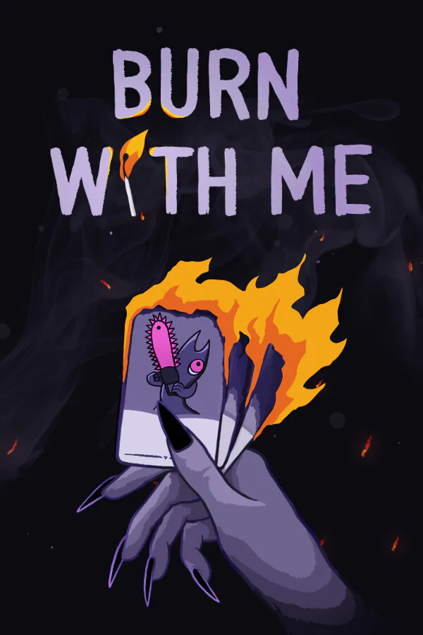 Copertina di Burn With Me