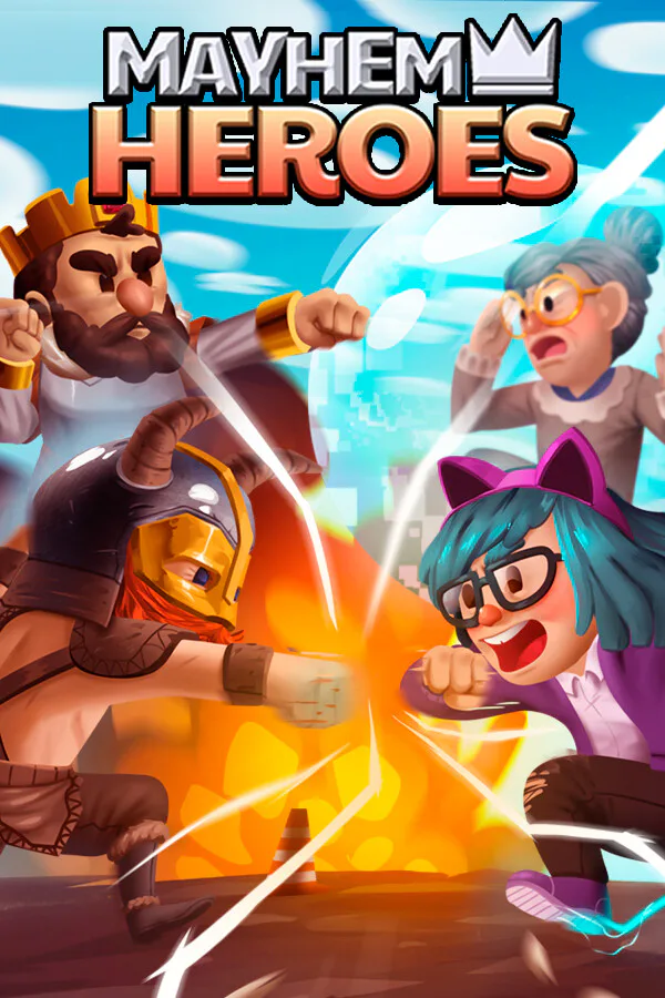 Copertina di Mayhem Heroes
