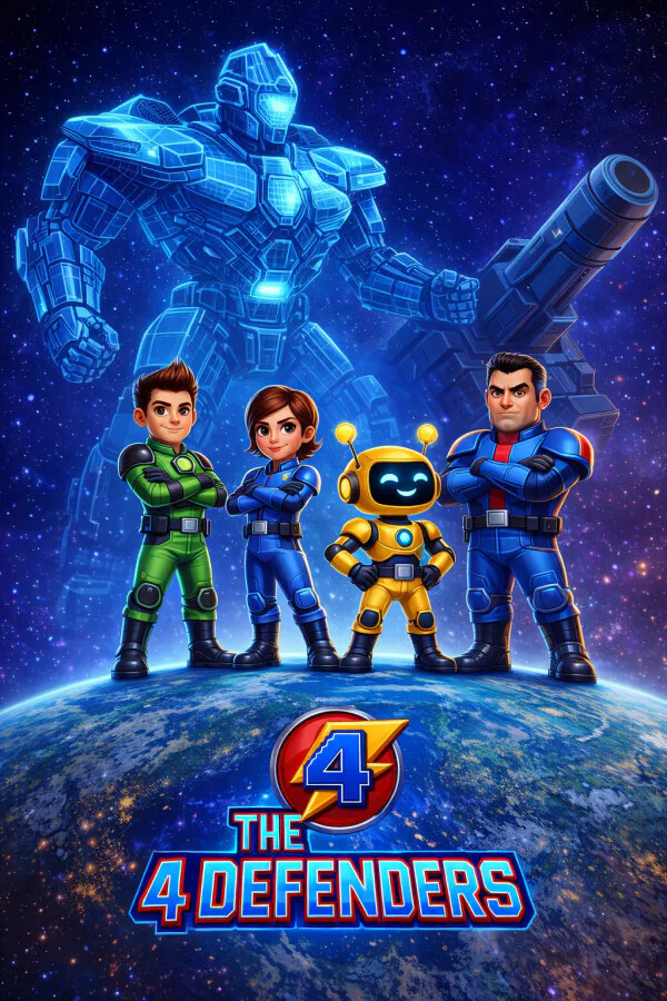 Copertina di THE 4 DEFENDERS