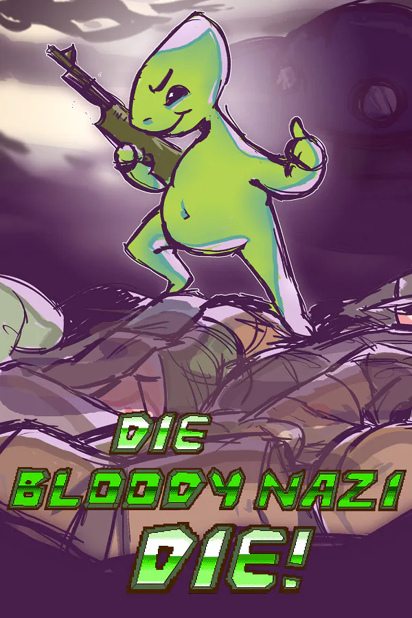 Copertina di Die Bloody Nazi Die!