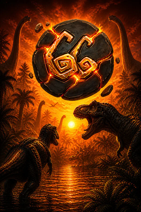 Copertina di 66: Dinosaur Survival