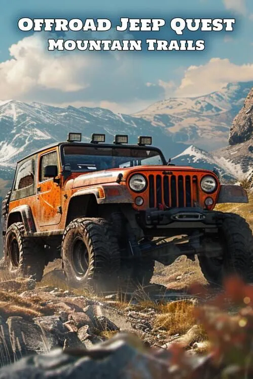 Copertina di Offroad Jeep Quest: Mountain Trails