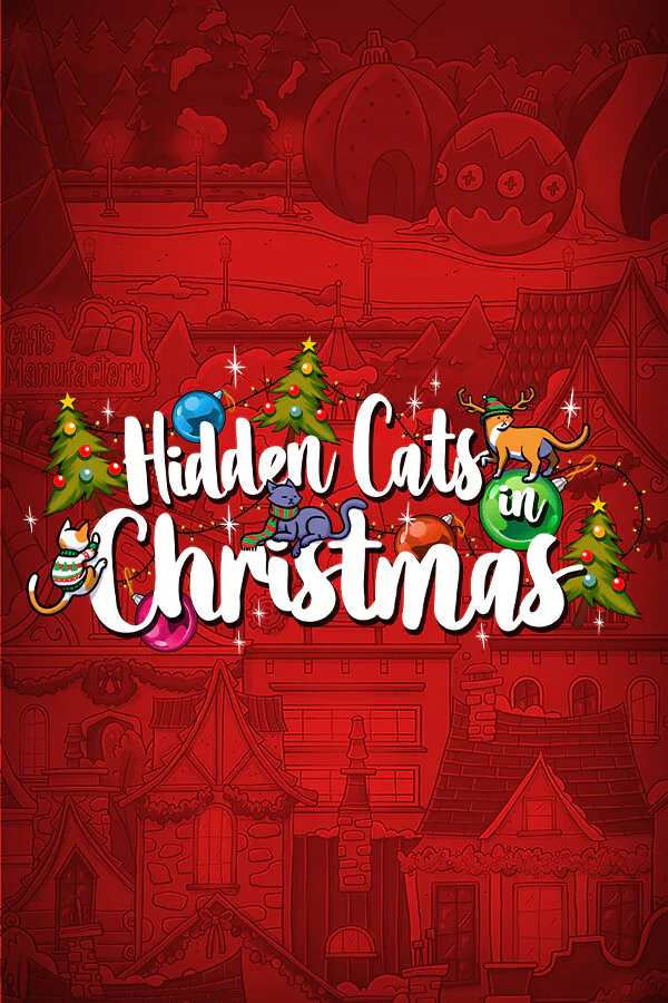 Copertina di Hidden Cats in Christmas