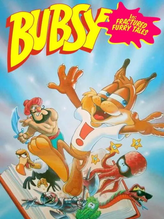 Copertina di Bubsy in Fractured Furry Tales