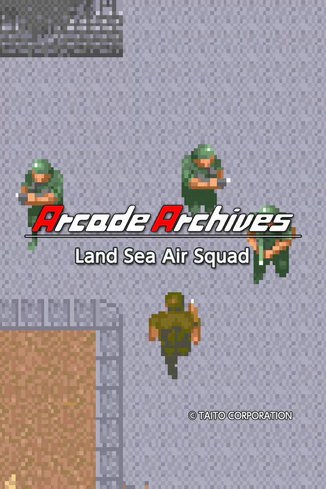 Copertina di Arcade Archives Land Sea Air Squad