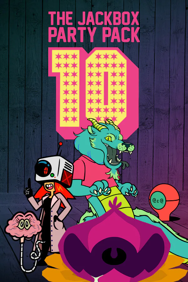 Copertina di The Jackbox Party Pack 10