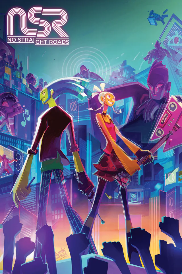 Copertina di No Straight Roads