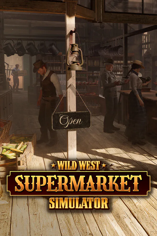 Copertina di Wild West Supermarket Simulator