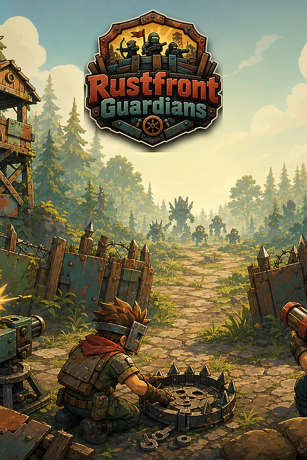 Copertina di Rustfront Guardians