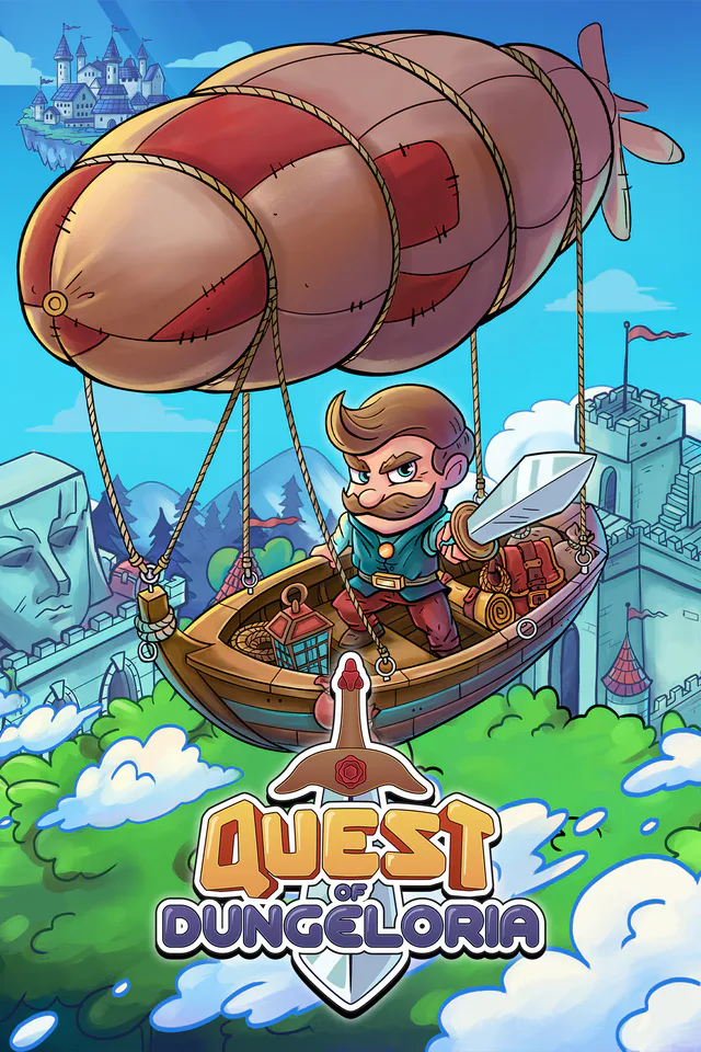 Copertina di Quest of Dungeloria