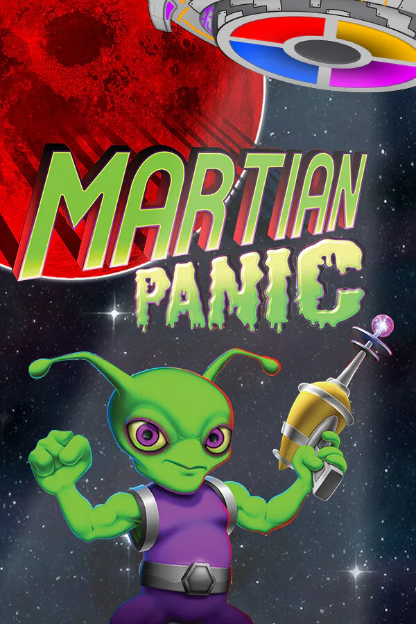 Copertina di Martian Panic