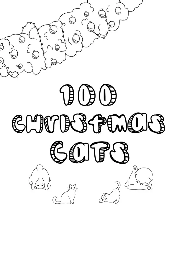 Copertina di 100 Christmas Cats