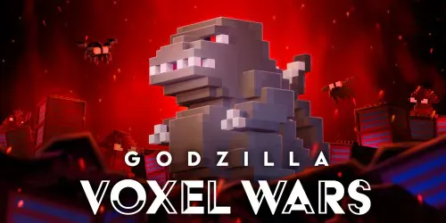 Copertina di Godzilla Voxel Wars