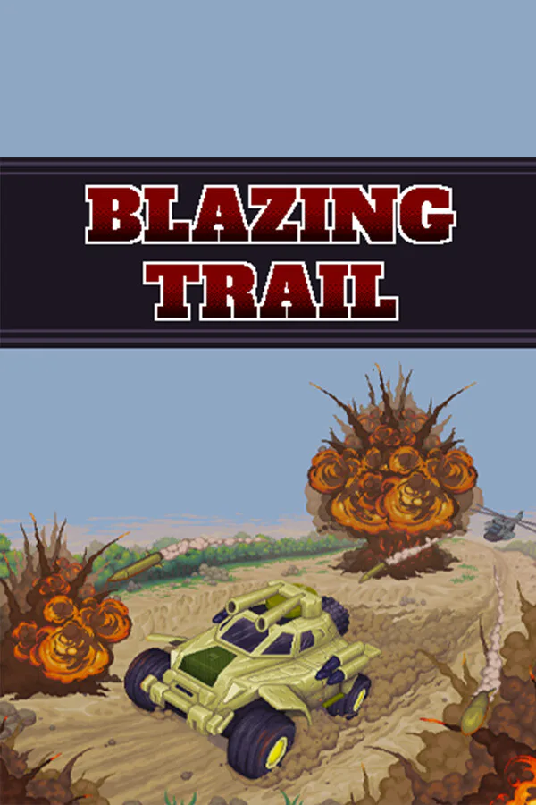 Copertina di Blazing Trail
