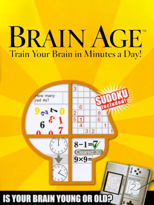 Copertina di Brain Age: Train Your Brain in Minutes a Day!
