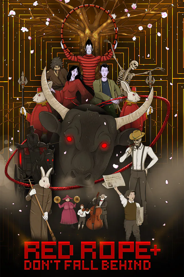 Copertina di Red Rope: Don't Fall Behind +