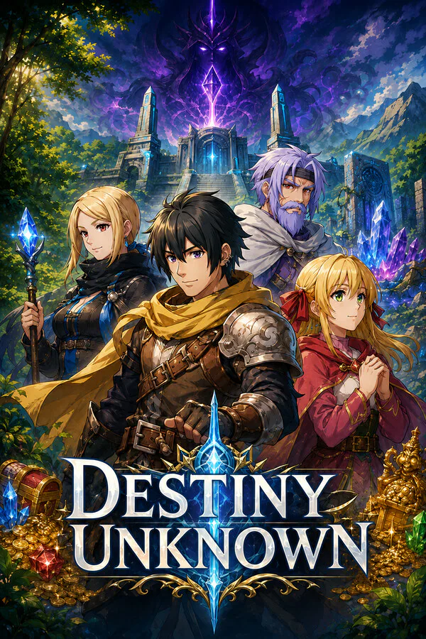 Copertina di Destiny Unknown