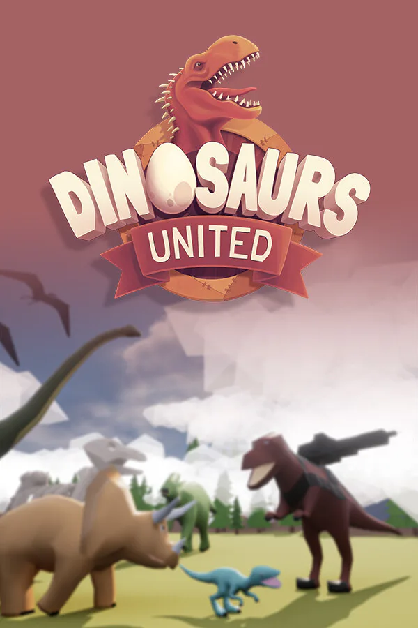Copertina di Dinosaurs United