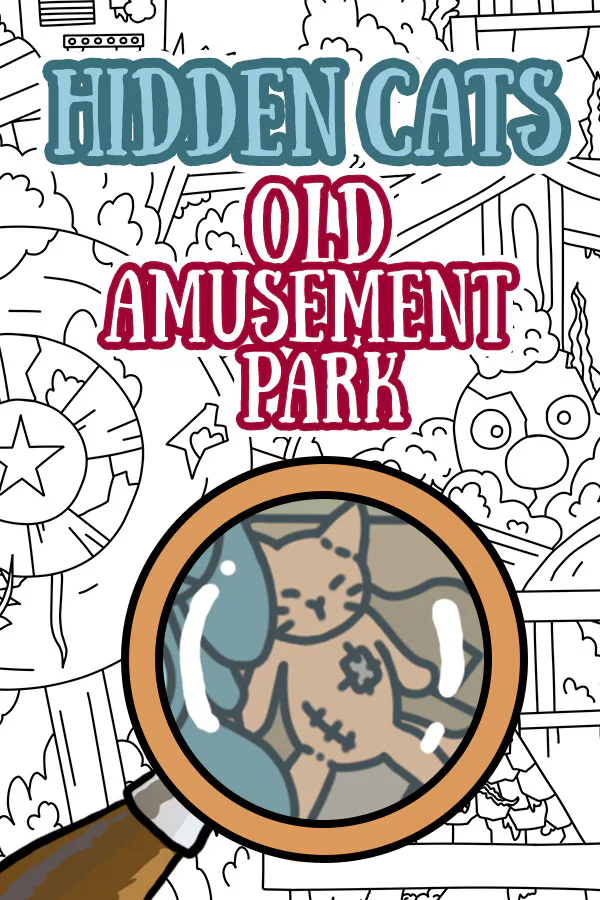 Copertina di Hidden Cats: Old Amusement Park