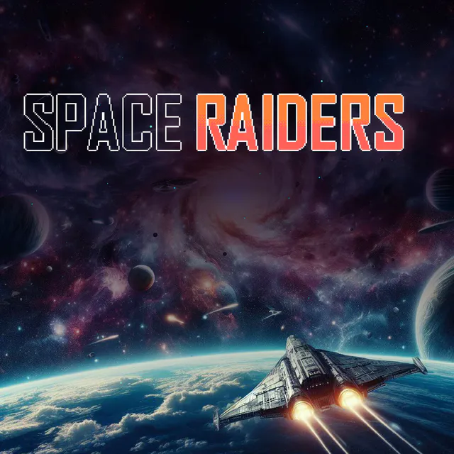 Copertina di Space Raiders