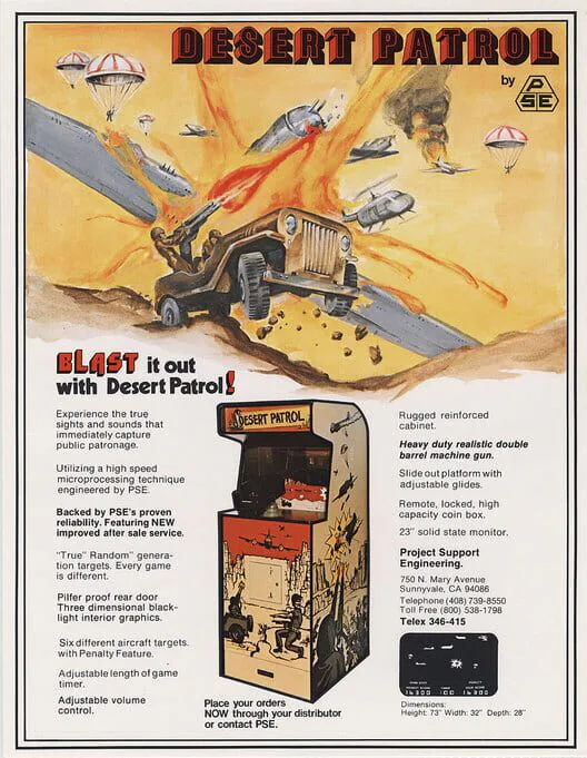 Copertina di Desert Patrol