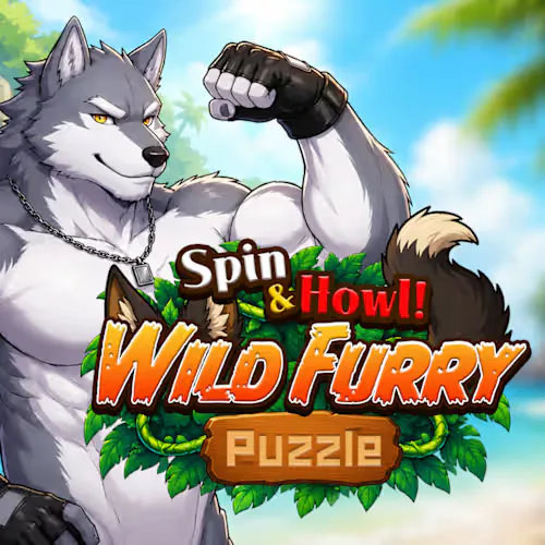 Copertina di Spin & Howl! Wild Furry Puzzle