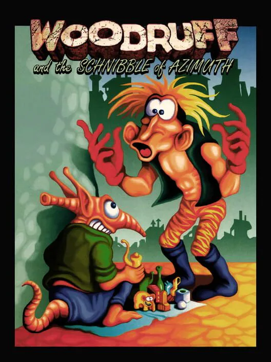 Copertina di The Bizarre Adventures of Woodruff and the Schnibble