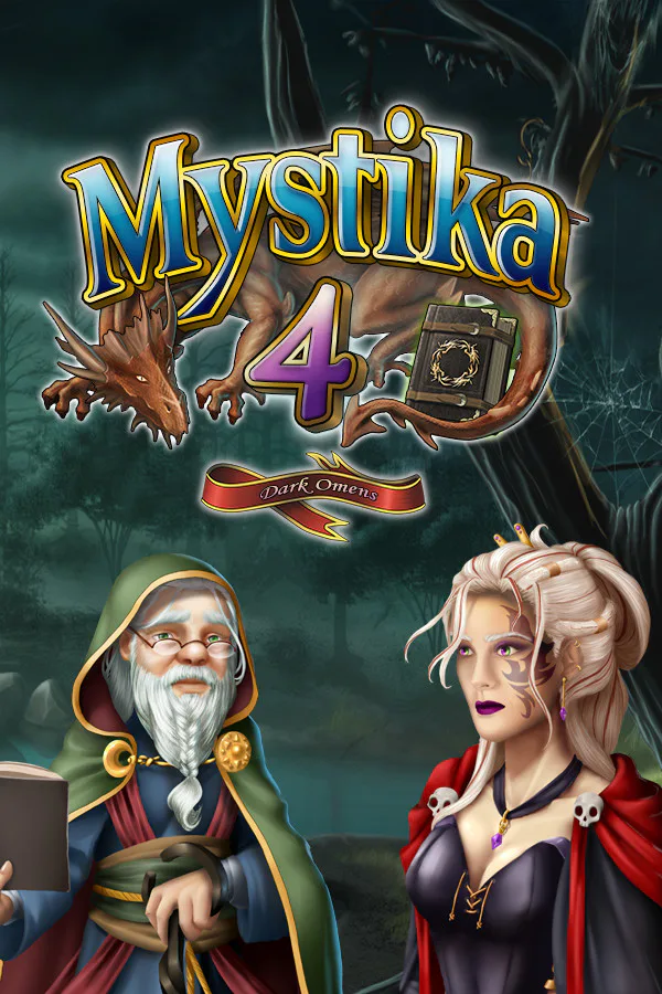 Copertina di Mystika 4 : Dark Omens