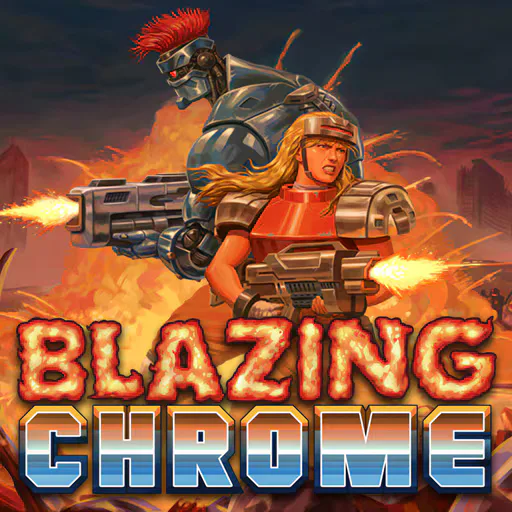 Copertina di Blazing Chrome