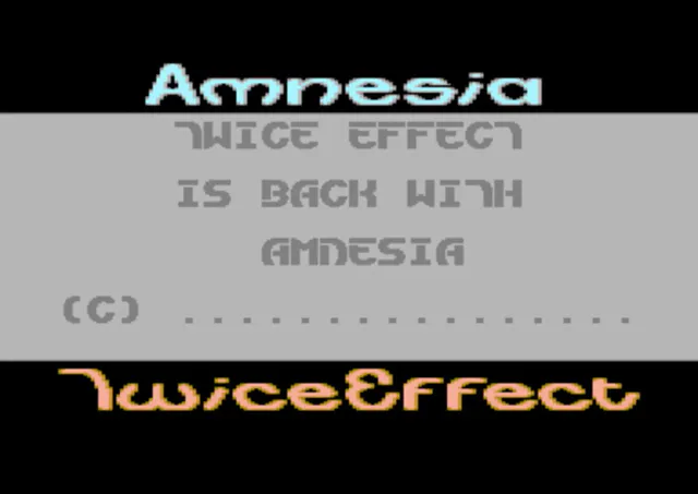 Copertina di Amnesia