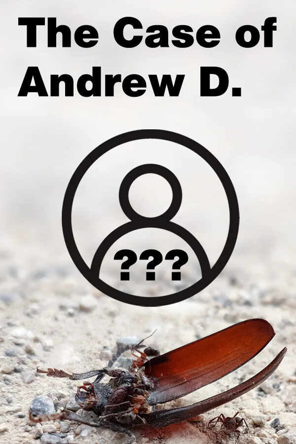 Copertina di The Case of Andrew D.
