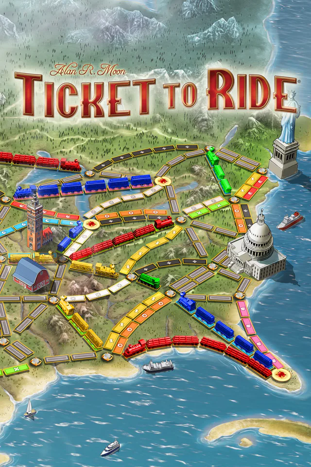Copertina di Ticket to Ride®