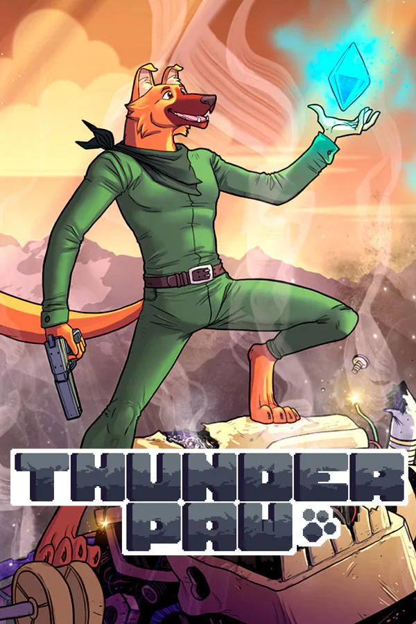 Copertina di Thunder Paw