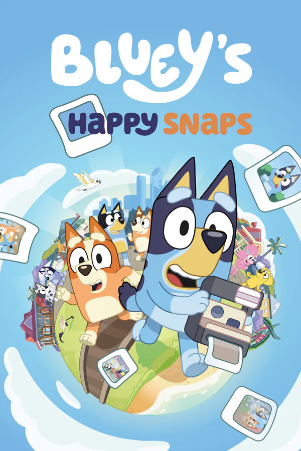 Copertina di Bluey's Happy Snaps