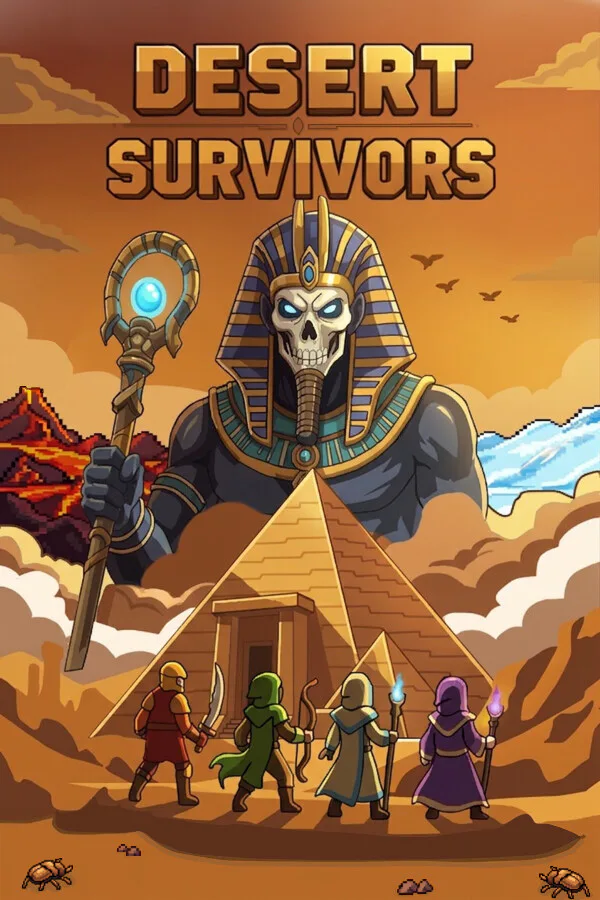 Copertina di Desert Survivors