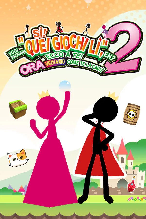 Copertina di SÌ! VUOI PROVARE "QUEI GIOCHI LÌ", EH? ECCO A TE! ORA VEDIAMO COME TE LA CAVI! 2
