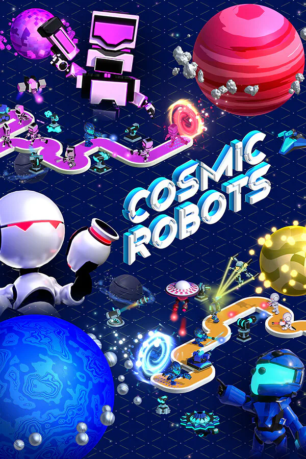 Copertina di Cosmic Robots