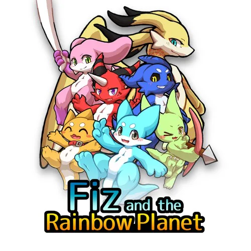 Copertina di Fiz and the Rainbow Planet