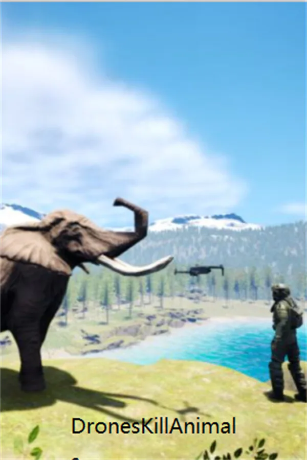 Copertina di DronesKillAnimals