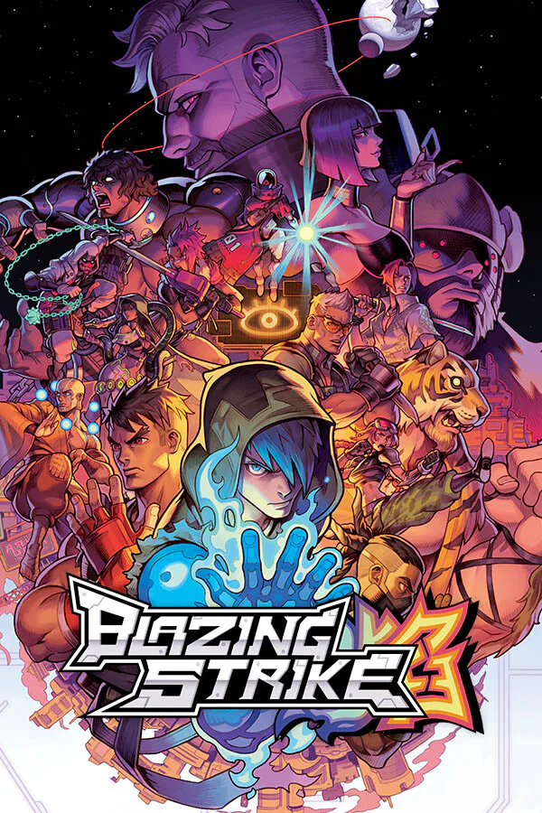 Copertina di Blazing Strike