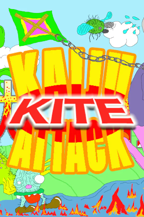 Copertina di Kaiju Kite Attack