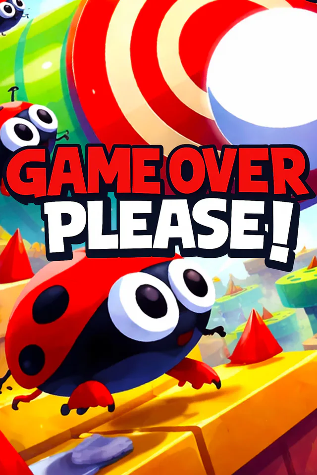 Copertina di Game Over Please: Gioco arcade rompicapo PS4 & PS5