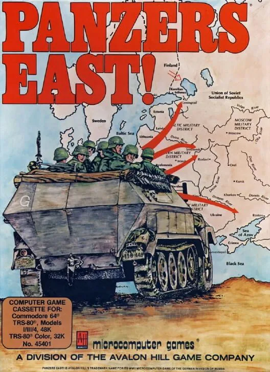 Copertina di Panzers East!